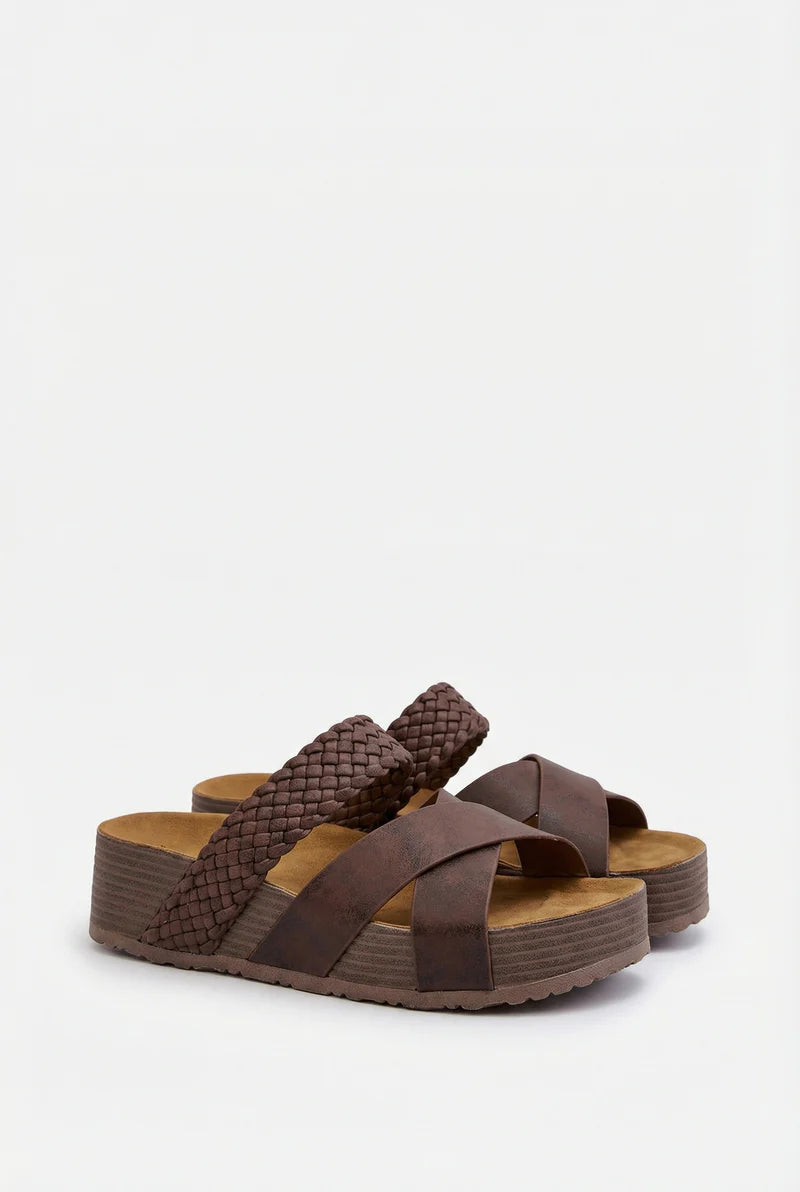 Women’s Open Toe Sandals Lightweight Fabric Ergonomic Sole